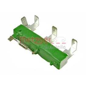 Compre Resistência, ventilador do habitáculo da METZGER 0917313 a um preço baixo por 42,47 €