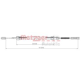 Handbremsseil 10.7814 PORSCHE von METZGER