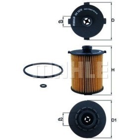 Ölfilter für VOLVO von MAGNETI MARELLI