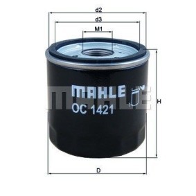 Ölfilter für CHEVROLET von MAGNETI MARELLI
