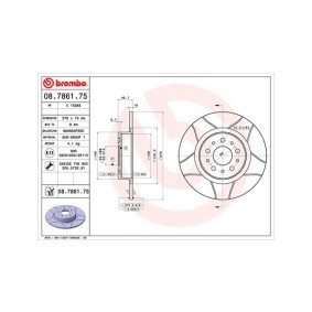 Bremsscheibe 360406011005 von MAGNETI MARELLI günstig für 102,57 € online kaufen