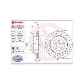 Bremsscheibe für SUBARU von MAGNETI MARELLI