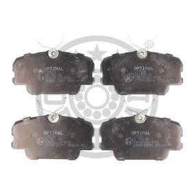 Bremsbeläge BP-09304 von OPTIMAL günstig für 32,40 € online kaufen