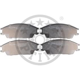 Bremsbeläge BP-09451 von OPTIMAL günstig für 77,38 € online kaufen