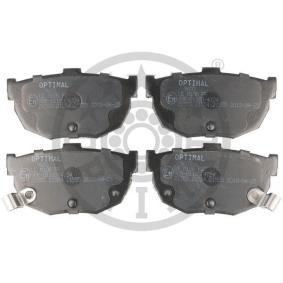 Bremsbeläge BP-09603 von OPTIMAL günstig für 36,91 € online kaufen