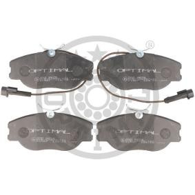 Bremsbeläge BP-09678 von OPTIMAL günstig für 54,38 € online kaufen