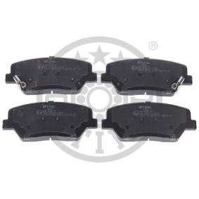 Bremsbeläge BP-12624 von OPTIMAL günstig für 46,18 € online kaufen