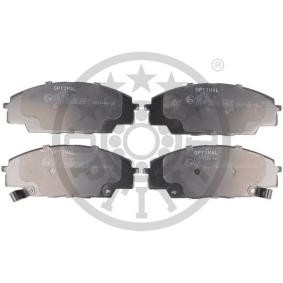 Bremsbeläge BP-12641 von OPTIMAL günstig für 30,05 € online kaufen