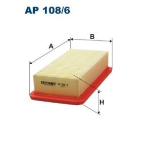 Acquista Filtro aria da FILTRON AP 108/6 a buon mercato per soli 9,25 €
