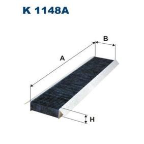 Compre Filtro, ar do habitáculo da FILTRON K 1148A a um preço baixo por 14,92 €