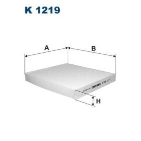 Acquista Filtro abitacolo da FILTRON K 1219 a buon mercato per soli 9,91 €