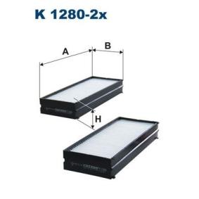 Acquista Filtro abitacolo da FILTRON K 1280-2x a buon mercato per soli 13,71 €