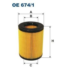 Acquista Filtro olio da FILTRON OE 674/1 a buon mercato per soli 7,27 €