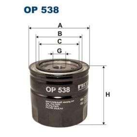 Acquista Filtro olio da FILTRON OP 538 a buon mercato per soli 10,12 €