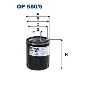 Acquista Filtro olio da FILTRON OP 580/5 a buon mercato per soli 9,52 €