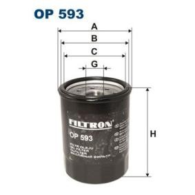 Acquista Filtro olio da FILTRON OP 593 a buon mercato per soli 11,24 €