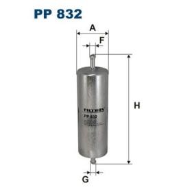 Comprar Filtro combustible de FILTRON PP 832 a bajo precio de 20,11 €