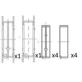 Kurbelwellenlager BM1068-050 von FAI AutoParts günstig für 34,01 € online kaufen