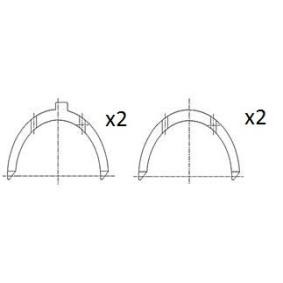 Acquista Spessore di registro, Albero a gomiti da FAI AutoParts BT3003-STD a buon mercato per soli 5,91 €