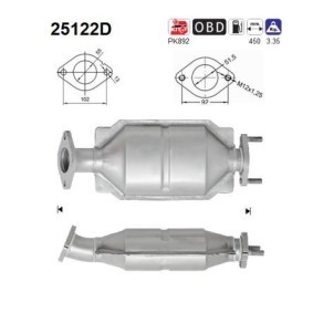 Katalysator 25122D von AS günstig für 590,35 € online kaufen