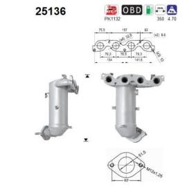 Katalysator 25136 von AS günstig für 677,97 € online kaufen