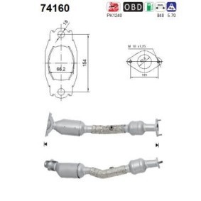 Katalysator für NISSAN von AS