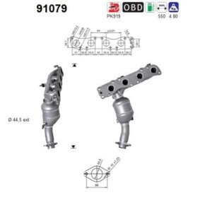 Katalysator 91079 von AS günstig für 390,77 € online kaufen