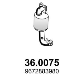 Katalysator 36.0075 von ASSO günstig für 404,63 € online kaufen