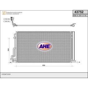 Klimakondensator für HYUNDAI von AHE