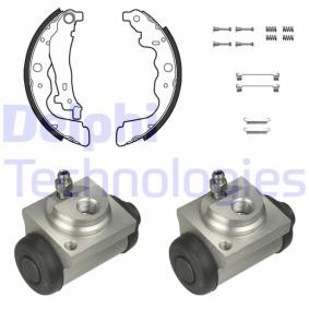 Achetez des Kit de freins, freins à tambours DELPHI KP1139 à prix pour 84,28 €