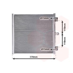Compre Condensador, ar condicionado da VAN WEZEL 74015704 a um preço baixo por 105,88 €