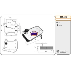 Ölkühler 818.028 von AHE günstig für 90,35 € online kaufen