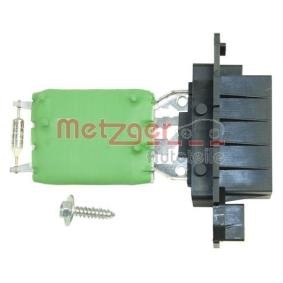 Compre Resistência, ventilador do habitáculo da METZGER 0917344 a um preço baixo por 40,74 €