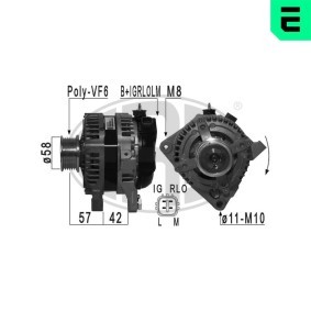 Compre Alternador da ERA 210979A a um preço baixo por 316,07 €