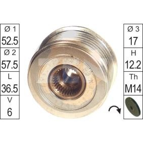 Köp Frihjulskoppling, generator av ERA ZN5572 till det låga priset 1007,21 kr