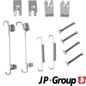 Köp Monteringssats för bromsbackar (parkeringsbroms) av JP GROUP 3163952210 till det låga priset 72,21 kr