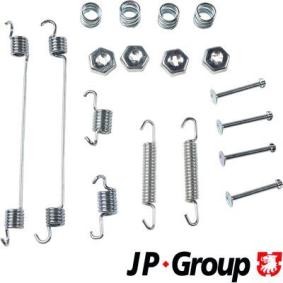 Compre Kit de acessórios, maxilas do travão da JP GROUP 4363952310 a um preço baixo por 6,85 €