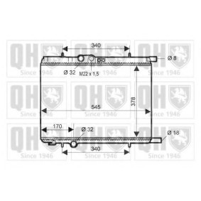 Compre Radiador, arrefecimento do motor da QUINTON HAZELL QER1912 a um preço baixo por 187,75 €