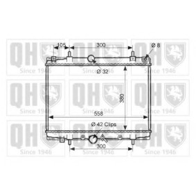 Compre Radiador, arrefecimento do motor da QUINTON HAZELL QER1965 a um preço baixo por 224,43 €