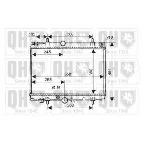 Compre Radiador, arrefecimento do motor da QUINTON HAZELL QER2051 a um preço baixo por 233,90 €