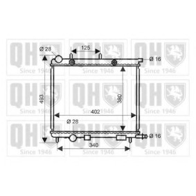 Compre Radiador, arrefecimento do motor da QUINTON HAZELL QER2069 a um preço baixo por 108,48 €