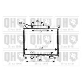 Compre Radiador, arrefecimento do motor da QUINTON HAZELL QER2085 a um preço baixo por 213,34 €