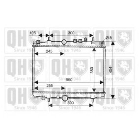 Compre Radiador, arrefecimento do motor da QUINTON HAZELL QER2102 a um preço baixo por 166,60 €