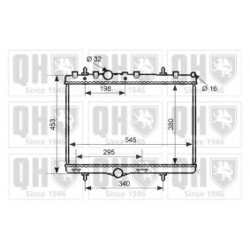 Compre Radiador, arrefecimento do motor da QUINTON HAZELL QER2279 a um preço baixo por 213,34 €