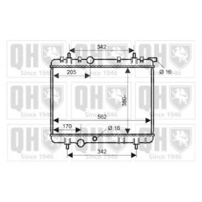 Compre Radiador, arrefecimento do motor da QUINTON HAZELL QER2285 a um preço baixo por 150,10 €