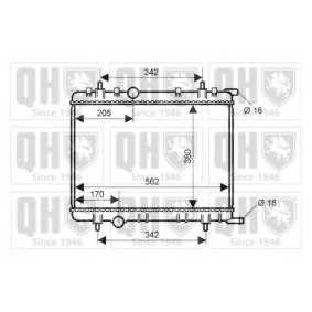 Compre Radiador, arrefecimento do motor da QUINTON HAZELL QER2287 a um preço baixo por 106,73 €