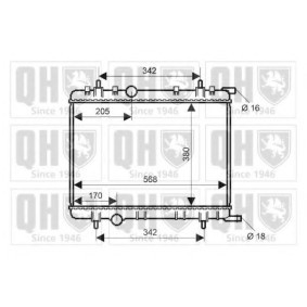 Compre Radiador, arrefecimento do motor da QUINTON HAZELL QER2288 a um preço baixo por 111,79 €