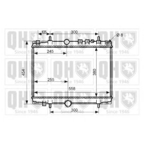Compre Radiador, arrefecimento do motor da QUINTON HAZELL QER2480 a um preço baixo por 258,57 €