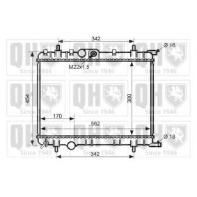 Compre Radiador, arrefecimento do motor da QUINTON HAZELL QER2482 a um preço baixo por 130,09 €