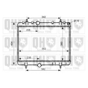 Compre Radiador, arrefecimento do motor da QUINTON HAZELL QER2485 a um preço baixo por 203,83 €